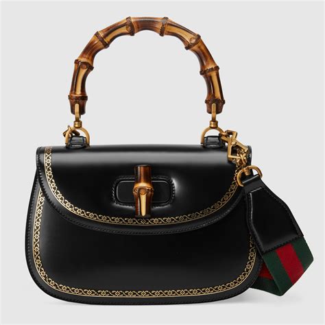 gucci bamboo handle bag ebay|Gucci bamboo bag harper's.